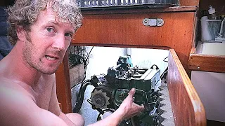 Volvo Penta Injector Blow-By (Part 2 of 2) | ⛵Sailing Britaly⛵ [Boat Work]