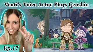 Venti's English Voice Actor plays GENSHIN IMPACT! Part 17 - Cast Co-op!