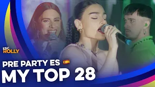 Eurovision 2023 | Pre Party ES 2023 - My Top 28 (ESC 2023 Pre Parties)