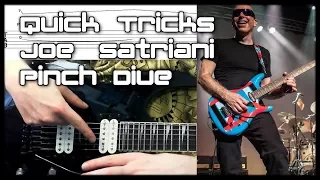 Quick Guitar Tricks Joe Satriani Dive Bomb Pinch