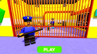 Roblox - Corrida Da Prisão de barry (lego mod) (Como zerar) Gameplay escapando