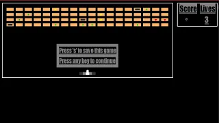 My first ever game in C++  -  BRICK BREAKER