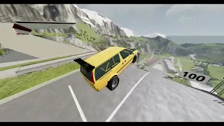 Coches VS rampa (BeamNG Drive)