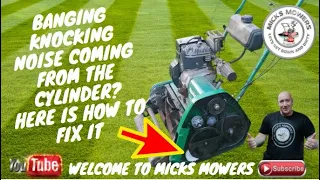 How To Replace The Pulley Tensioner and Cylinder Gear On Your Cylinder Mower