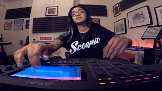 Finger Drumming Cali Vibes on MPC Live 2 - Gnarly - Slate Digital Pasadena Sample Pack