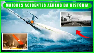 QUAIS OS PIORES ACIDENTES AÉREOS DA HISTÓRIA?