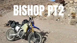 Exploring Bishop California Part 2 | Yamaha WR250R