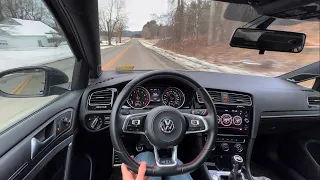 2019 VW GTI 6spd POV Drive