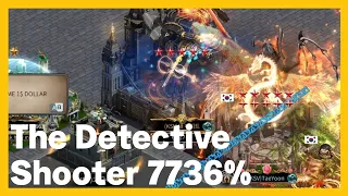 The lnterstate War: 1408 Luke Shooter 7736% Detective 5 Star, KSV 10 Super Raid Attacks [Mafia City]