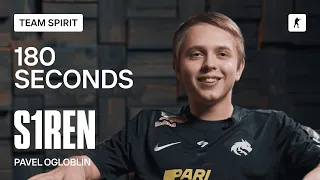 TEAM SPIRIT: 180 seconds. Quick answers from S1REN.