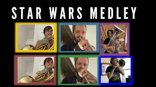 Star Wars Medley for Brass Ensemble arranged by a 7TH GRADER!!