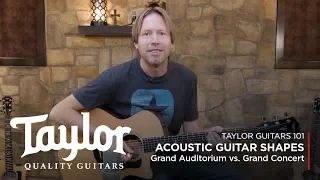 Acoustic Guitar Body Shapes | Grand Auditorium vs. Grand Concert