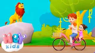 Tiergeräusche Für Kinder lied | Tierisches Lied | HeyKids Deutsch - Kinderlieder TV