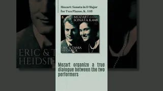 Mozart - Sonata for 2 Pianos in D Major K. 448 - II. "Andante "by Tania and Eric Heidsieck