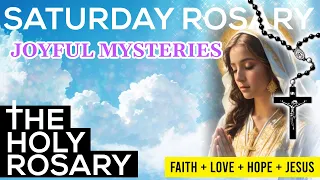 THE ROSARY TODAY🌹JOYFUL MYSTERIES🌹FEBRUARY 3, 2024 HOLY ROSARY SATURDAY WITH OUR LADY FATIMA #rosary