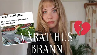 Brand i vårat hus, klipper lugg och second hand haul (Sellpy)!! vlogg