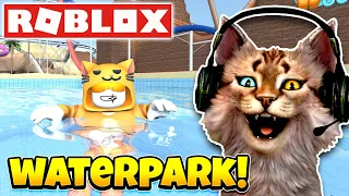 LIBURAN KE WATERPARK TERBESAR DI DUNIA ROBLOX !! 😻 - (Waterpark Oceanic 🌊) - ROBLOX INDONESIA