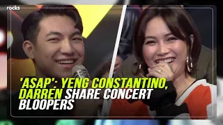 'ASAP': Yeng Constantino, Darren share concert bloopers