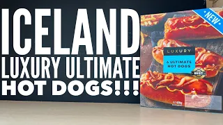Iceland Luxury Ultimate Hot Dogs Review | Iceland Food Review