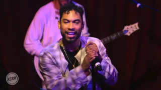 Miguel performing "Adorn"