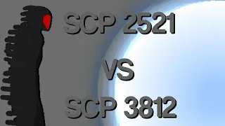 SCP 2521 vs SCP 3812 [Stick Nodes] Animation