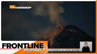 Mga LGU, handa sa mandatory evacutaion sakaling i-Alert Level 2 ang Mayon | Frontline Pilipinas