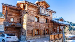 Chalet d'Exception à Courchevel Moriond 1650 : Un Paradis Alpin avec Spa, Sauna et Vue sur la Vallée