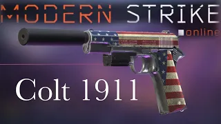 🤯  THE BEST PISTOL! Colt 1911 Upgrade & Advice With Gameplay 🤯 | Modern Strike Online