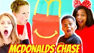 McDonald's HAPPY MEAL CHALLENGE! - Shiloh and Shasha ft SuperHeroKids - Onyx Kids