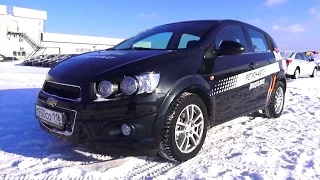 2014 Chevrolet Aveo LTZ. 1.6 AT. Start Up, Engine, and In Depth Tour.