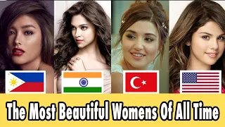 The Most Beautiful Women Of All Time 2023 ranking - #watchrealdata