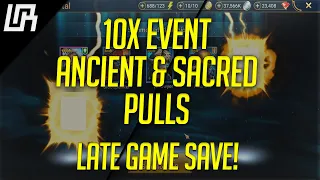 Raid Shadow Legends - 10x Event Ancient & Sacred Shard Summons Late Game Save!