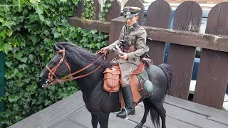 1/6  Scale WWII German Wehrmacht Cavalry Officer - Alert Line, DiD