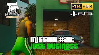 GTA: San Andreas – The Definitive Edition /  Remastered - 'Just Business' - 4K60FPS on PS5