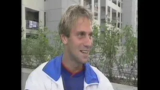 1988 Seoul Olympics rowing semi-finals & interviews (GB)