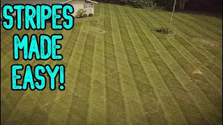 MASTER of MOWING STRIPES in 5 minutes! (Must watch)