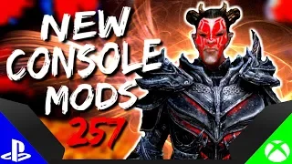 Skyrim Special Edition: ▶️5 BRAND NEW CONSOLE MODS◀️ #257 (PS4/XB1/PC)