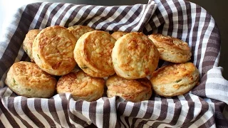 Irish Cheddar Spring Onion Biscuits - Savory Cheddar Green Onion Biscuit Recipe