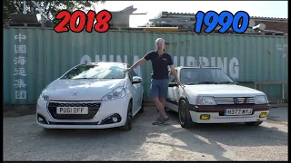 Why this Modified classic beats it’s new sibling! Peugeot 205 GTI Vs 208 GTI