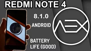 AospExtended ROM V5.1 ANDROID  8.1.0  REDMI NOTE 4 OFFICIAL [By "Tech Future "HINDI]