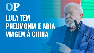 Lula tem pneumonia leve e adia viagem à China