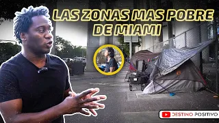 La Verdadera  de MIAMI de la que nadie habla, RECORRÍ las ZONAS MAS PELIGROSAS DE MIAMI.