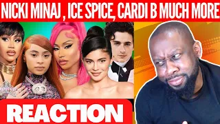 Nicki Minaj's deal w/ Ice Spice | Cardi B losing popularity| Kylie dating Timothee for PR | Reaction
