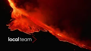 Etna, fontane e nuova colata: notte 22-23 febbraio