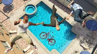 GTA 5 Water Fails | Ragdolls vol.70 (Euphoria physics)