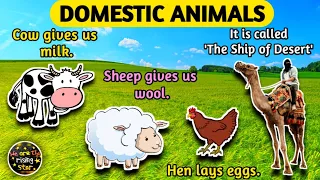 Domestic Animals and their uses | Pet Animals |  WATRstar