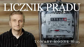 Licznik energii elektrycznej, zwany licznikiem prądu [TOWARY MODNE 115]