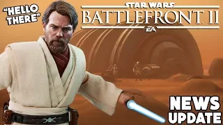 Star Wars Battlefront 2 - Geonosis Update, Obi-Wan Kenobi Dialogue and More News!