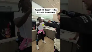 Tyreek Hill's Reflexes vs. F1 Driver 👀 #shorts