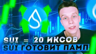 SUI Обзор! Sui ждет памп на 50$! Альткоин обзор. Токены на иксы!